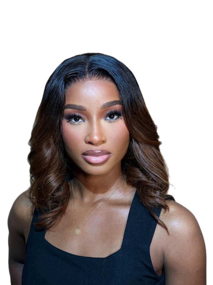 Caramel Kiss | Glueless Wig | 100% Single Donor Raw Hair