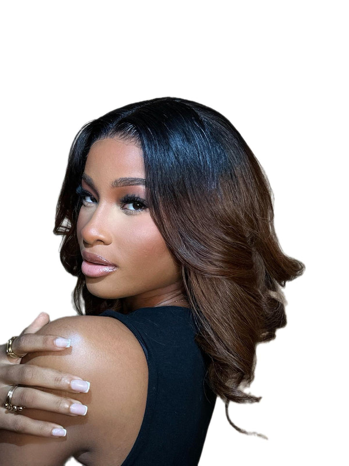 Caramel Kiss | Glueless Wig | 100% Single Donor Raw Hair