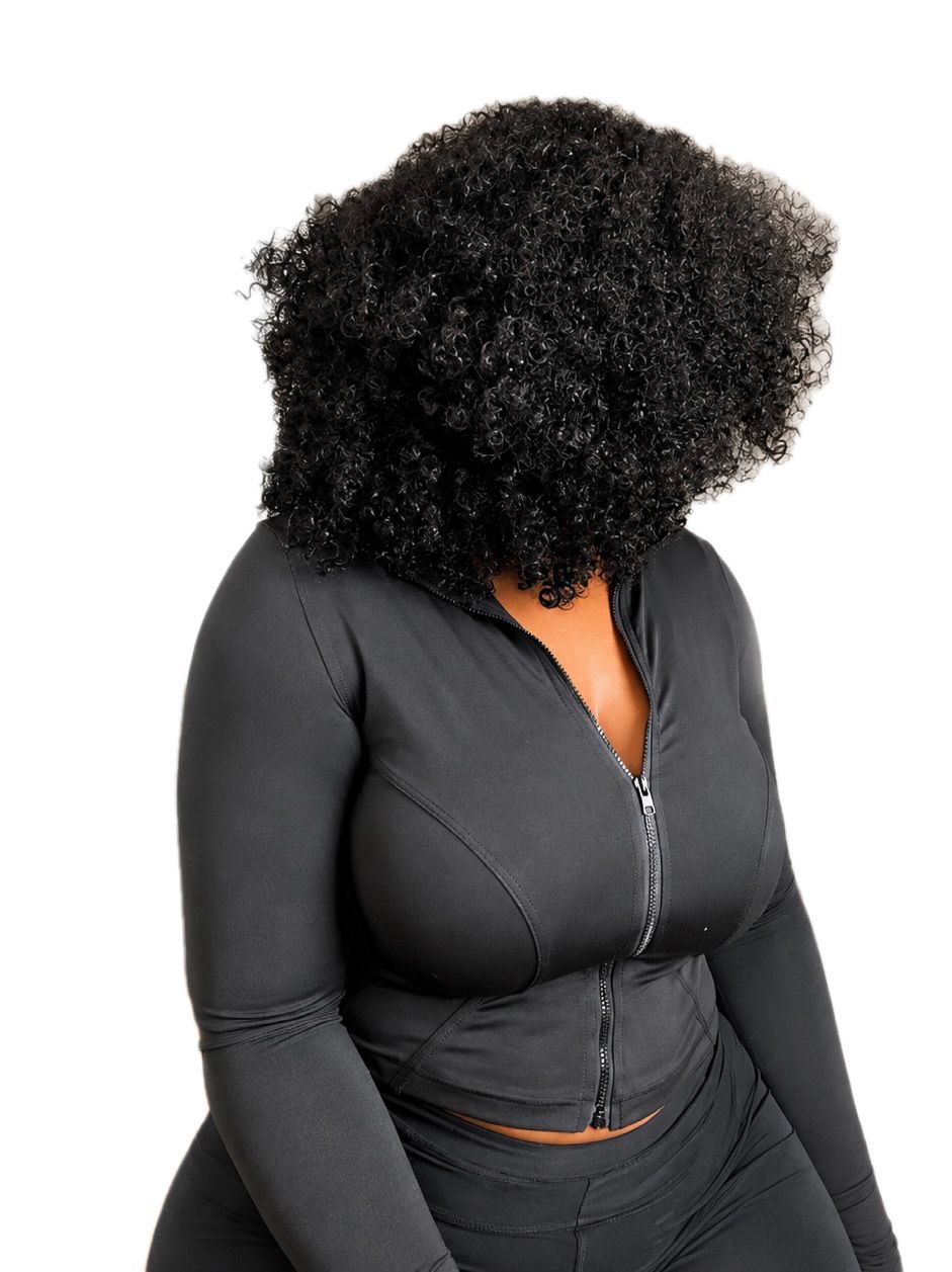 Cleo Curly Fringe Glueless Wig | 100% Virgin Human Hair