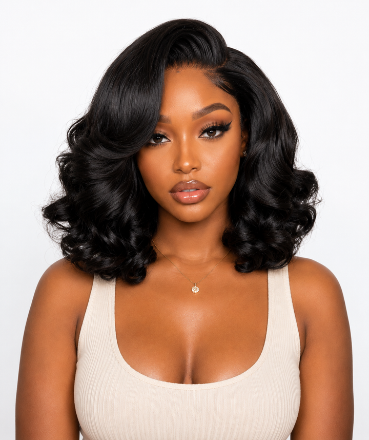 ICON | Glueless Bouncy Curl Wig | 100% Virgin Human Hair