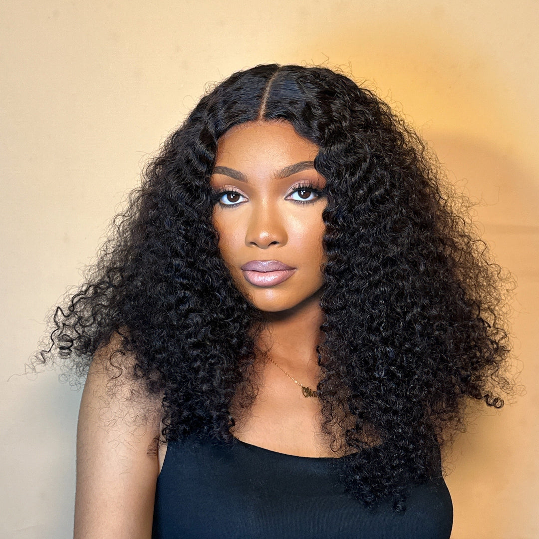 Human Luxe Hair Muse Curl glueless wig with defined curls
