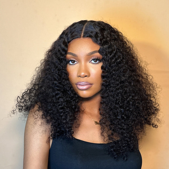 Human Luxe Hair Muse Curl glueless wig with defined curls
