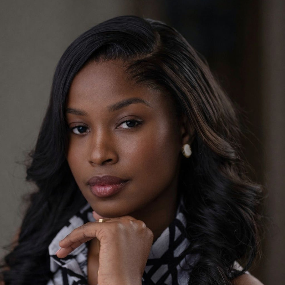 Human Luxe Hair Noir Loose Wave wig with Lagos hairline