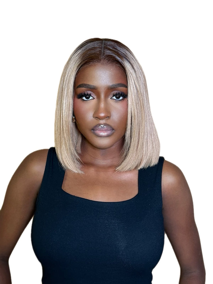 Raw Luxe Bob - Blonde | Glueless Wig | 100% Raw Hair