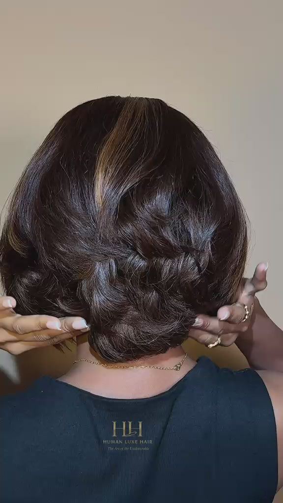 Raw Luxe Pixie Cut Glueless Wig | 100% Single Donor Raw Hair