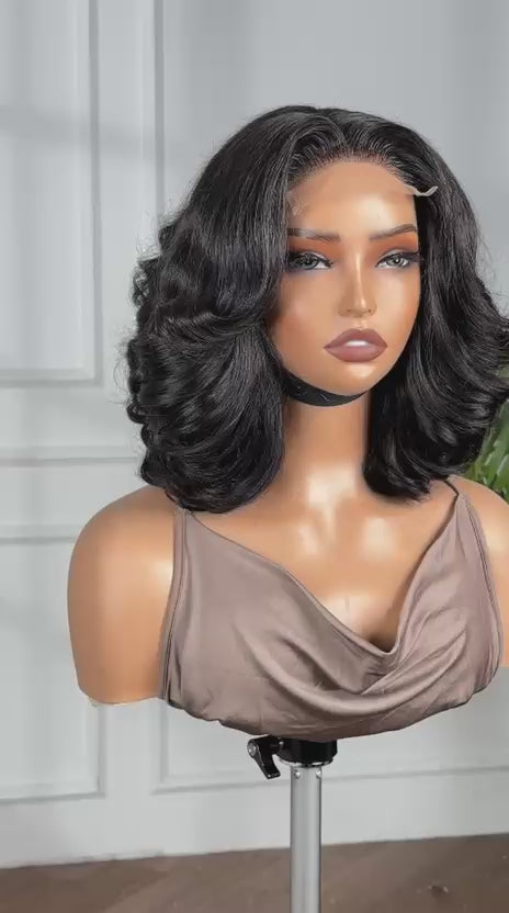 Load video: 10&quot; Layered Rose Curls