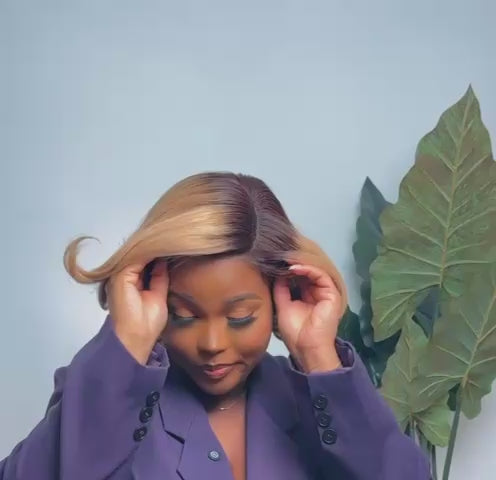 Bevy | Glueless Bob Wig | 100% Virgin Human Hair